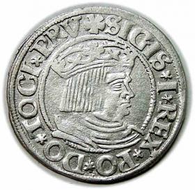 Obrazek dla: Grosz 1532 Zygmunt I Stary Gdańsk