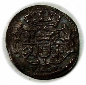 Obrazek 2 dla: Halerz 1740 August III Sas Drezno