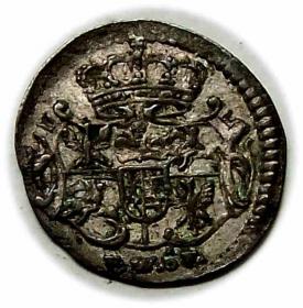 Obrazek 2 dla: Halerz 1746 August III Sas Drezno