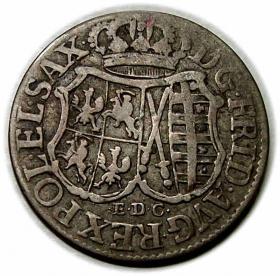 Obrazek dla: 1/12 talara 1763 August III Sas Lipsk