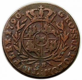 Obrazek 2 dla: Trojak 1790 Stanisław August Poniatowski Warszawa