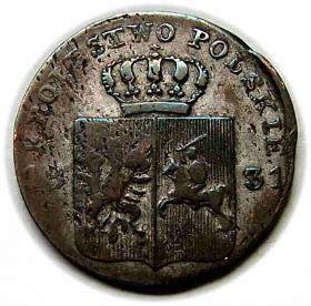 Obrazek 2 dla: 10 groszy 1831 Powstanie Listopadowe Warszawa