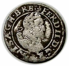 Obrazek dla: 1 krajcar 1626 Ferdynand II Habsburg Wrocław