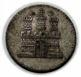 Obrazek 2 dla: 1 dreiling 1855 Hamburg