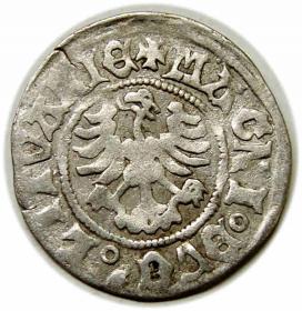 Obrazek 2 dla: Półgrosz Aleksander Jagiellończyk Wilno