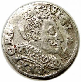 Obrazek dla: Trojak 1596 Zygmunt III Waza Bydgoszcz