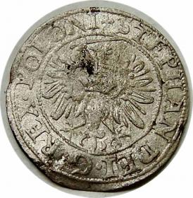 Obrazek 2 dla: Szeląg 1578 Stefan Batory Gdańsk