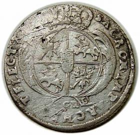 Obrazek 2 dla: Dwuzłotówka August III Lipsk