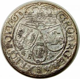 Obrazek 2 dla: Szóstak 1661 Jan Kazimierz Lwów