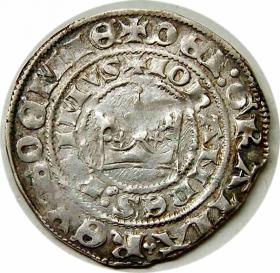 Obrazek dla: Grosz praski Jan Luksemburski Praga Czechy