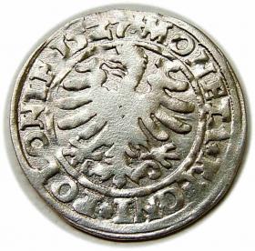 Obrazek 2 dla: Grosz 1527 Zygmunt I Stary Kraków