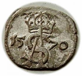 Obrazek dla: Dwudenar 1570 Zygmunt II August Wilno