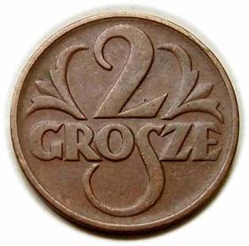Obrazek dla: 2 grosze 1939 II RP Warszawa