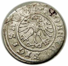 Obrazek 2 dla: Półgrosz 1510 Zygmunt I Stary Kraków