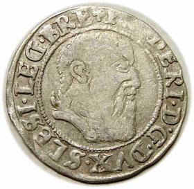 Obrazek dla: Grosz 1544 Fryderyk II Legnicki Księstwo Brzesko  Legnicko  Wołowskie Legnica