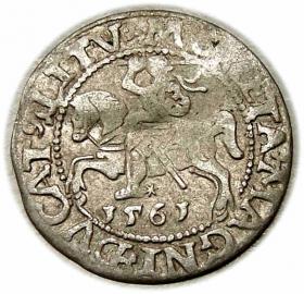 Obrazek dla: Półgrosz 1561 Zygmunt II August Wilno