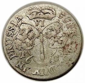 Obrazek 2 dla: Szóstak 1683 Fryderyk Wilhelm Prusy Królewiec