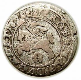Obrazek 2 dla: Grosz 1626 Zygmunt III Waza Wilno