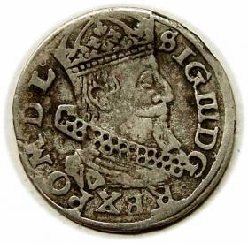 Obrazek dla: Grosz 1627 Zygmunt III Waza Wilno