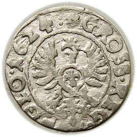 Obrazek 2 dla: Grosz 1624 Zygmunt III Waza Bydgoszcz