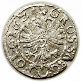 Obrazek 2 dla: Grosz 1624 Zygmunt III Waza Bydgoszcz