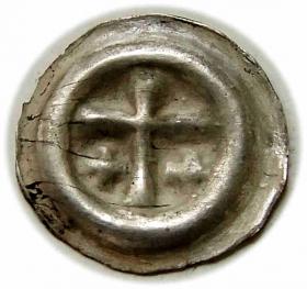 Obrazek dla: Breakteat krzyż łaciński z dwoma krzyżami Zakon Krzyżacki