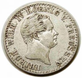 2 1/2 silber groschen 1843 Fryderyk Wilhelm IV Niemcy Berlin