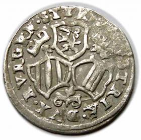 Obrazek 2 dla: 3 krajcary Karol II Styryjski Austria Styria Graz