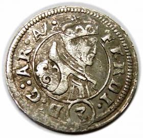 Obrazek dla: 3 krajcary Ferdynand II Tyrolski Austria Tyrol Hall