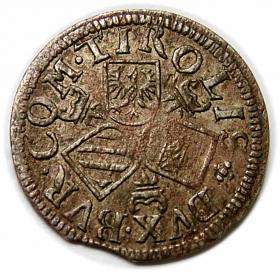 Obrazek 2 dla: 3 krajcary Ferdynand II Tyrolski Austria Tyrol Hall