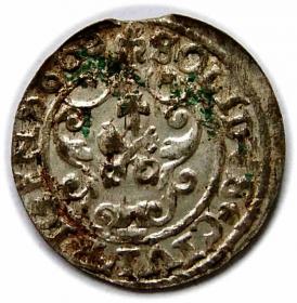 Obrazek 2 dla: Szeląg 1600 Zygmunt III Waza Ryga