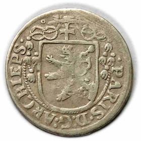 Obrazek 2 dla: 2 krajcary 1623 Paris von Lodron Austria Salzburg