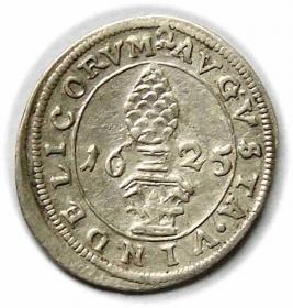 Obrazek dla: 2 krajcary 1625 Augsburg Niemcy