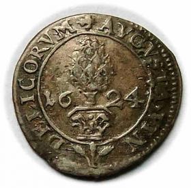 Obrazek dla: 1 krajcar 1624 Augsburg Niemcy