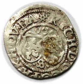 Obrazek 2 dla: 2 krajcary 1593 Pfalz  Simmern Niemcy