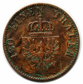 Obrazek 2 dla: 3 fenigi 1824 Wilhelm I Hohenzollern Prusy Berlin