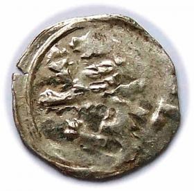 Obrazek dla: Halerz lew / orzeł Jerzy z Podiebradu Hrabstwo Kłodzkie