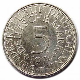 Obrazek dla: 5 marek 1974 F Niemcy