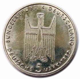 Obrazek 2 dla: 5 marek 1980 F Katedra w Kolonii  Der Kölner Dom 100 Jahre Vollendet Stuttgart Niemcy