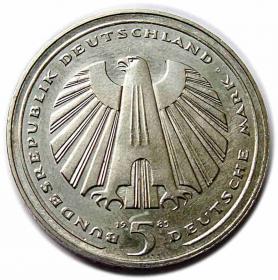 Obrazek 2 dla: 5 marek 1985 G 150 lat kolei w Niemczech Karlsruhe Niemcy