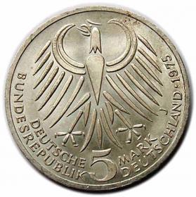 Obrazek 2 dla: 5 marek 1975 J Friedrich Ebert Hamburg Niemcy