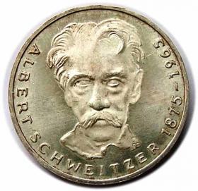 Obrazek dla: 5 marek 1975 G Albert Schweizer Karlsruhe Niemcy