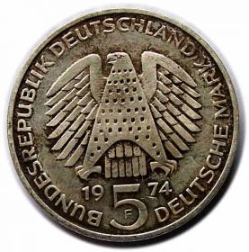 Obrazek 2 dla: 5 marek 1974 F 25 lat konstytucji Stuttgart Niemcy