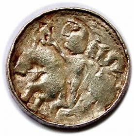 Obrazek dla: Denar władca na koniu Bolesław Śmiały Kraków