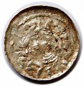 Obrazek 2 dla: Denar władca na koniu Bolesław Śmiały Kraków