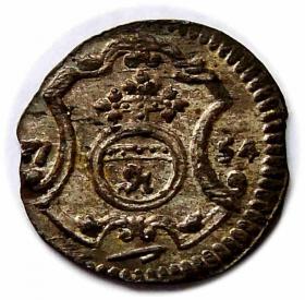 Obrazek dla: Halerz 1754 August III Drezno