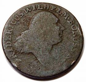 Obrazek dla: Trojak 1797 Fryderyk Wilhelm II Prusy Południowe Wrocław