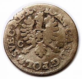 Obrazek 2 dla: Dwugrosz 1651 Jan Kazimierz Bydgoszcz