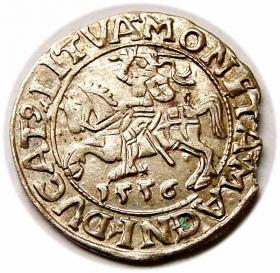 Obrazek dla: Półgrosz 1556 Zygmunt II August Wilno