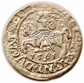 Obrazek dla: Półgrosz 1561 Zygmunt II August Wilno
